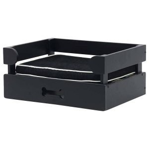 Indipets Otso Wooden Crate Sofa w/ Wide Drawer